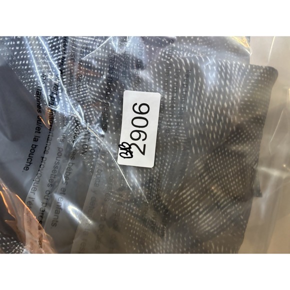 Lululemon Pace Rival High-Rise Crop 22" Velocity Mesh Island Mist Black‎ Size 6 - Picture 11 of 11